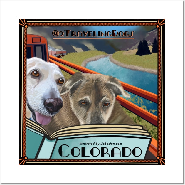 2 Traveling Dogs - Colorado Wall Art by 2 Traveling Dogs